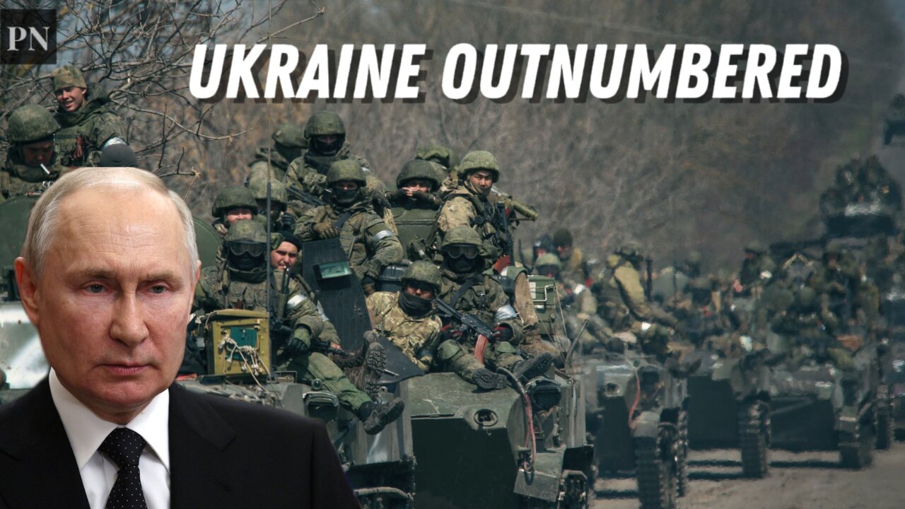 Ukraine outnumbered and outgunned by relentless Russia