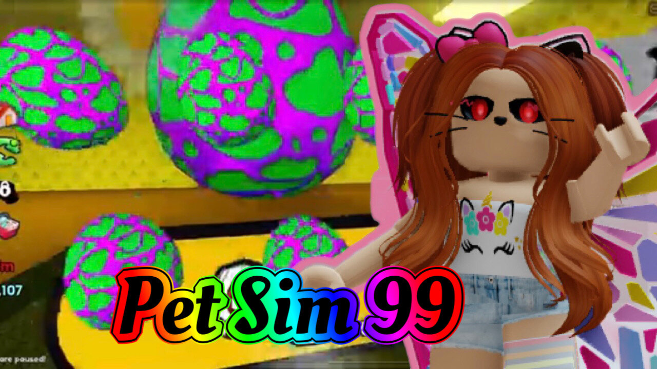 Pet Simulator 99 Hatching 1,000 Backrooms Eggs