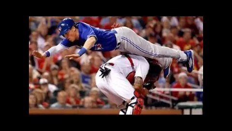 MLB Jumping Over The Catcher