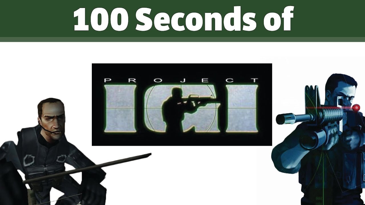 23 years of project IGI in 100 seconds