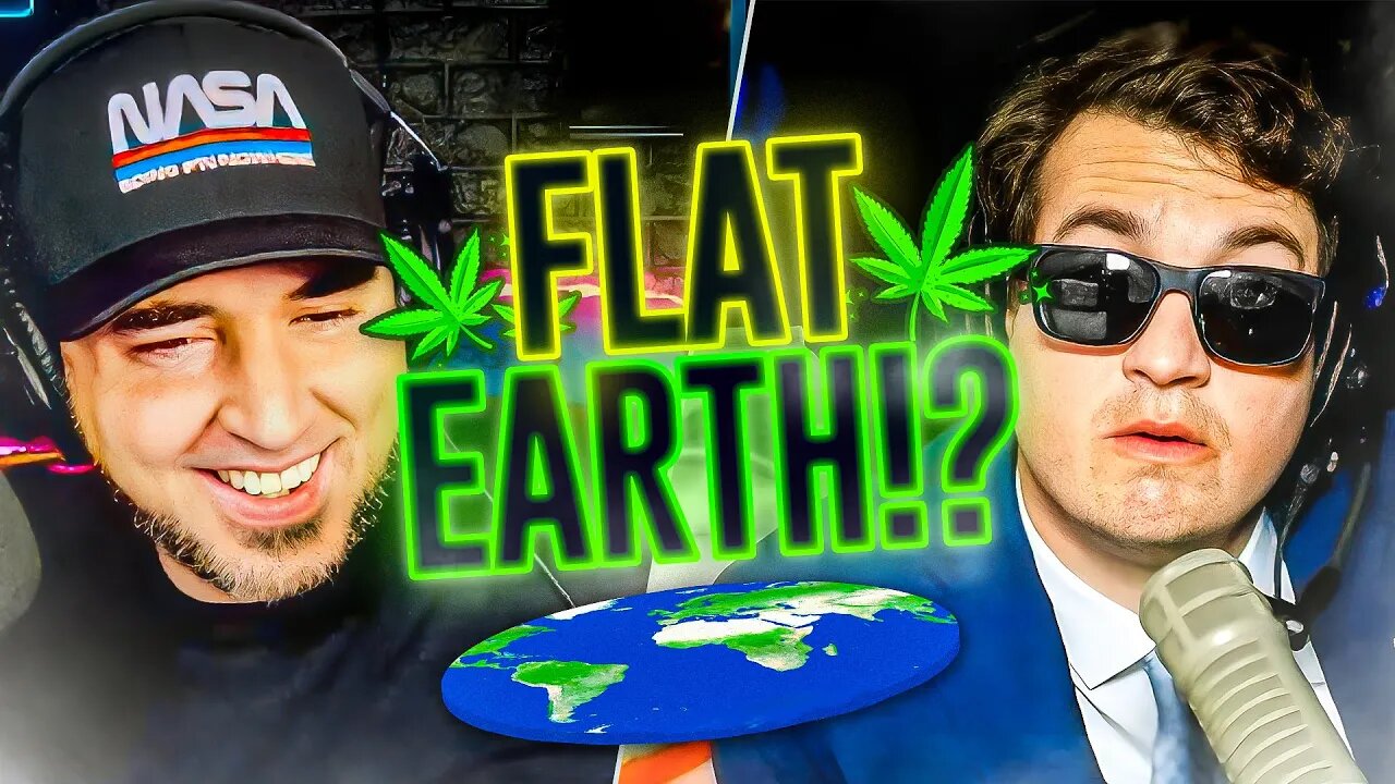 We Got High And Interviewed A FLAT EARTHER on 4/20