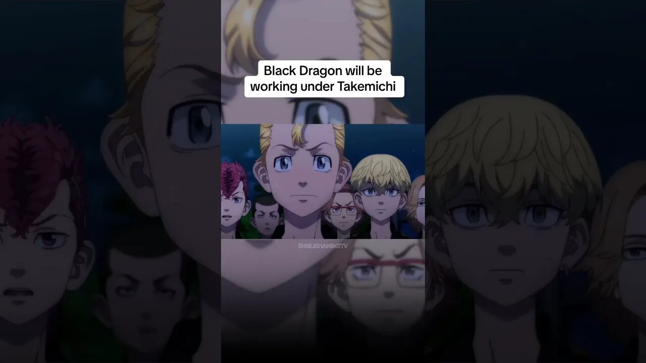 Black Dragon will be working under Takemichi 😥 #anime #tokyorevengers #fyp