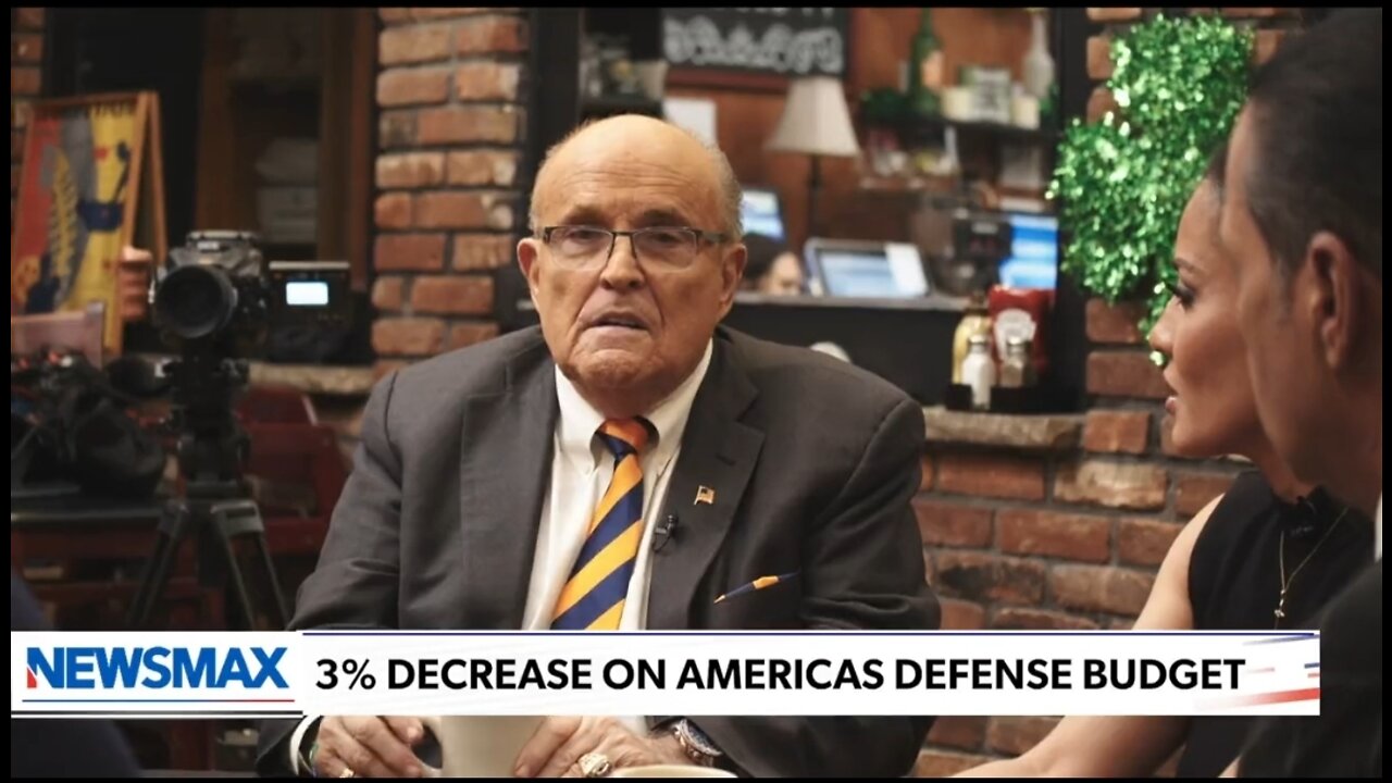 Rudy Giuliani to Biden: Stop Telling Putin What You're Not Going To Do