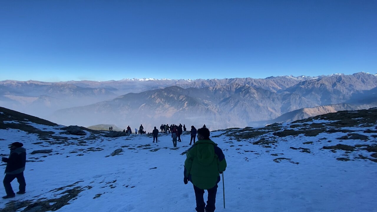 Kedarkantha trekking most stunning view😮