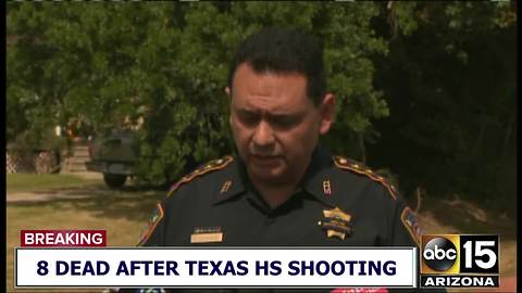 Sheriff: Up to 10 injured in Texas HS shooting