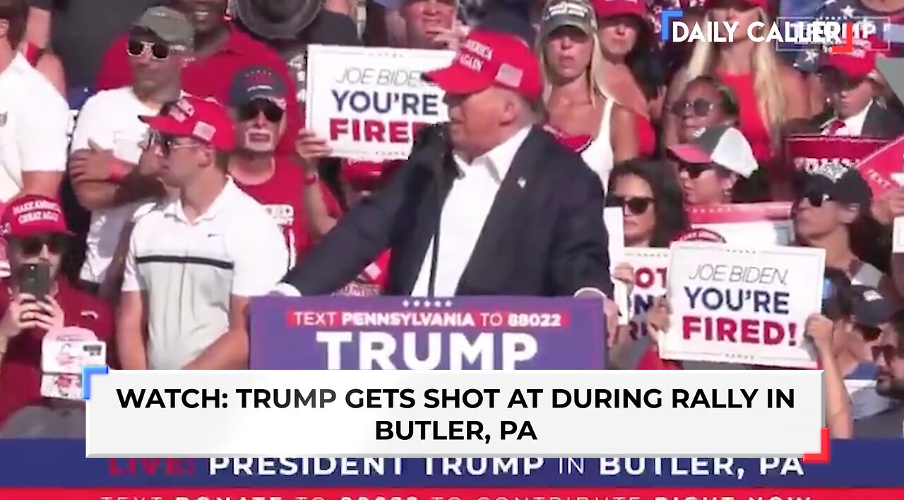 TRUMP RALLY ERUPTS IN GUNFIRE?! THANK GOD HE IS OK!