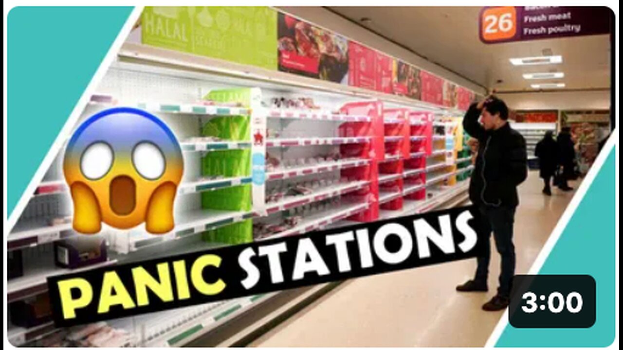 FOOD PANIC STATIONS!