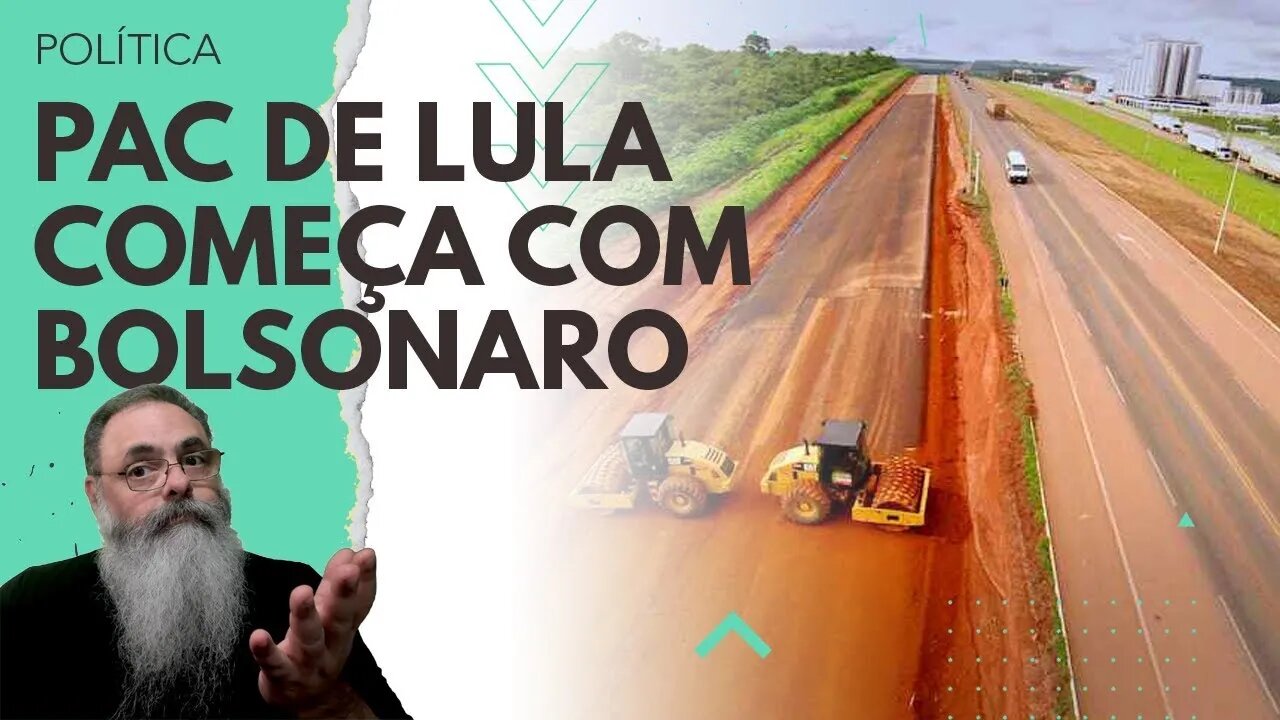 LULA "INAUGURA" o PAC 3 com OBRA que JÁ FOI iniciada no GOVERNO BOLSONARO pela INICIATIVA PRIVADA