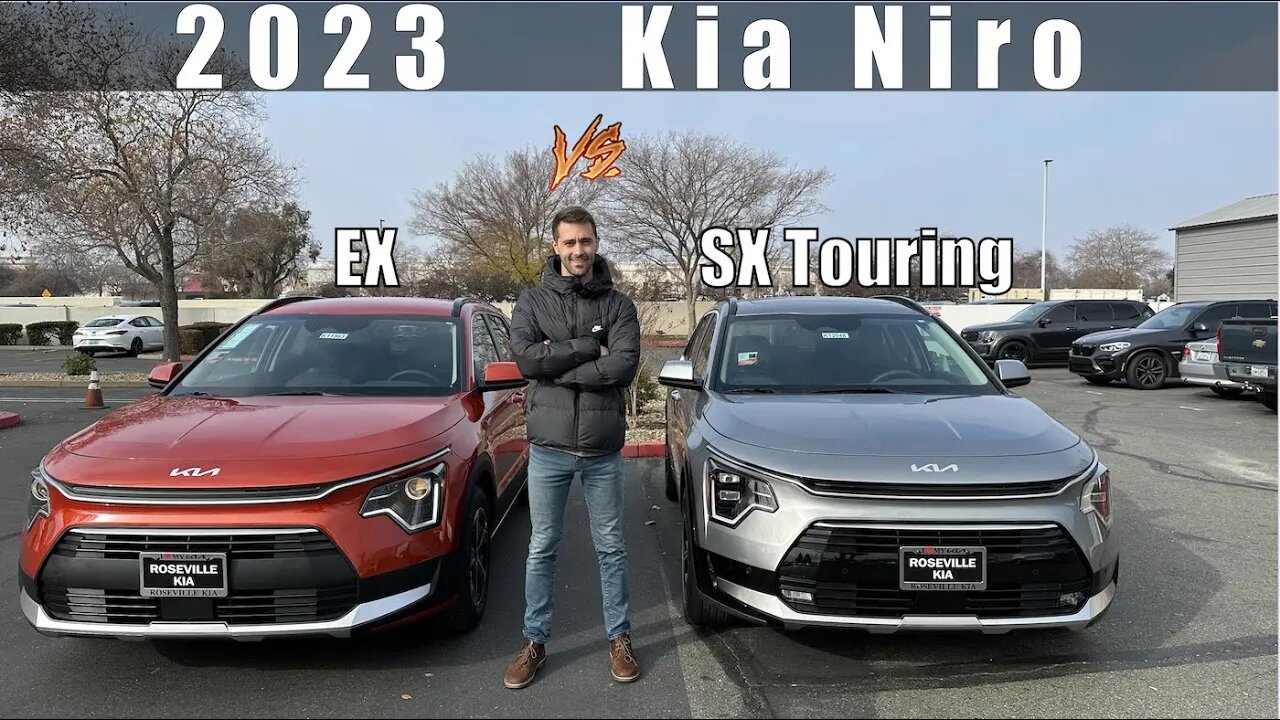 The all-new 2023 Kia NIRO EX vs SX Touring