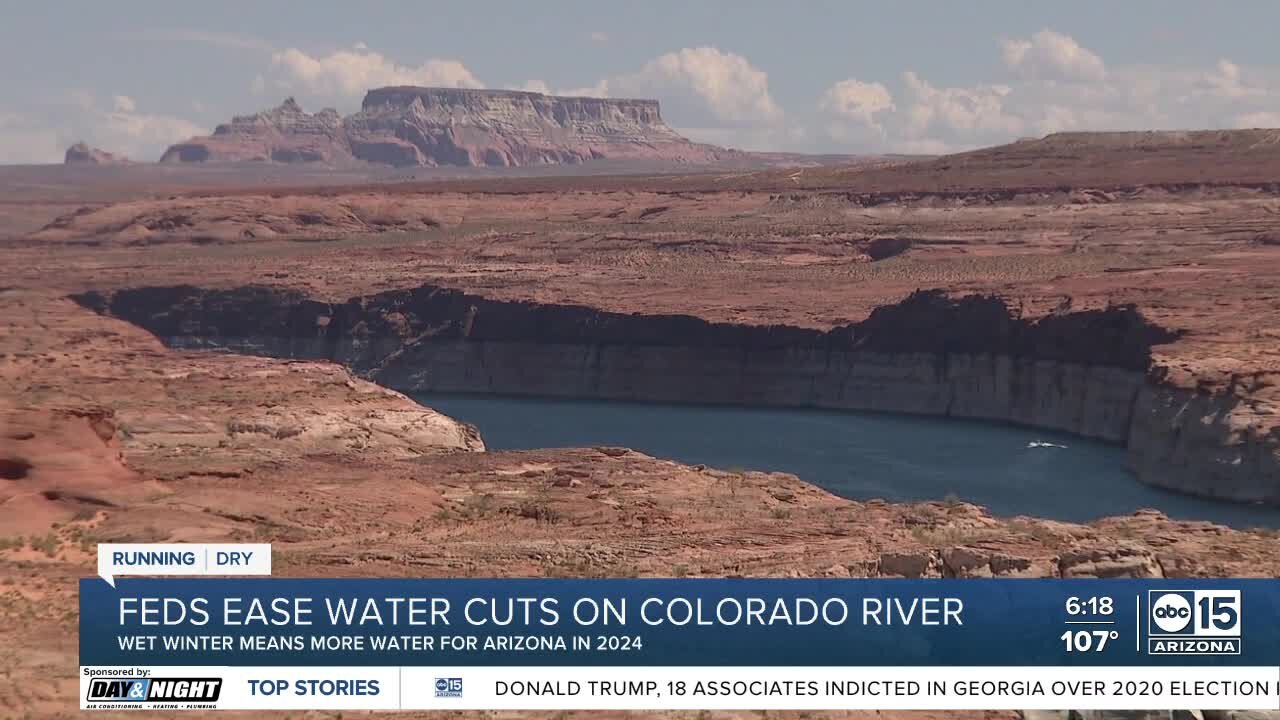 Western states will not lose as much Colorado River water in 2024, despite long-term challenges