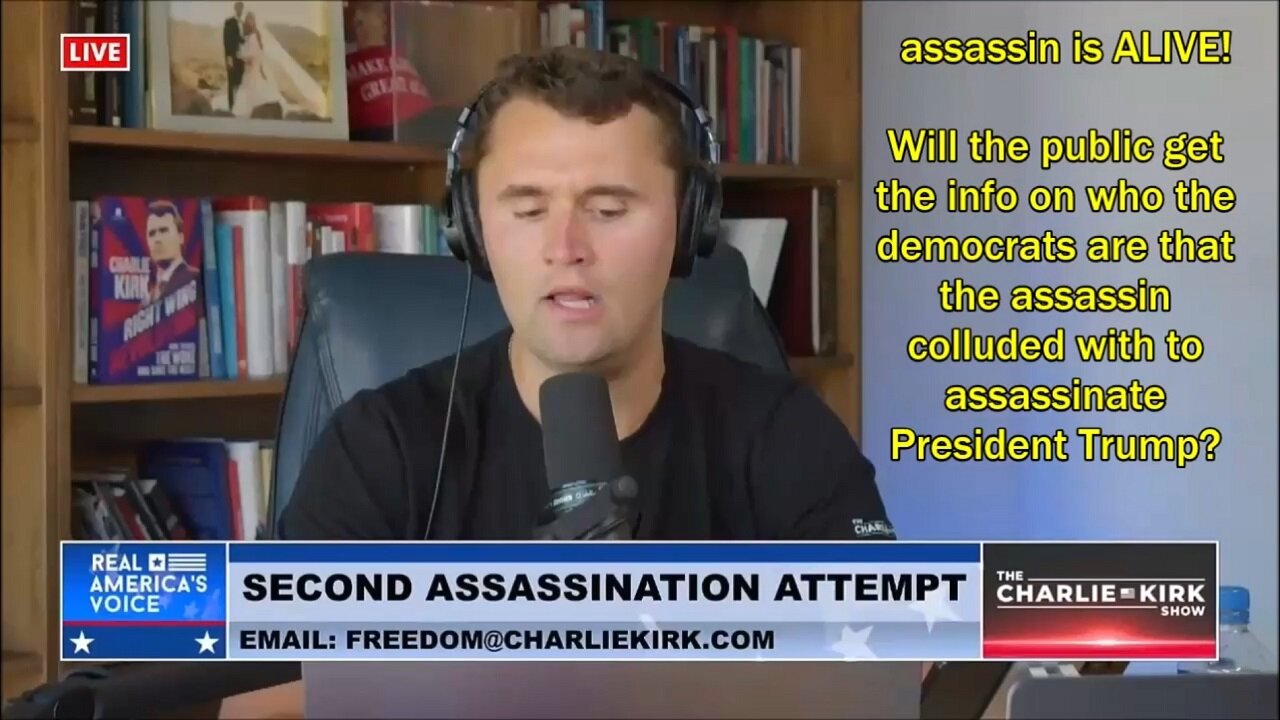 assassin is ALIVE! Will the public get the info on who the democrats are that