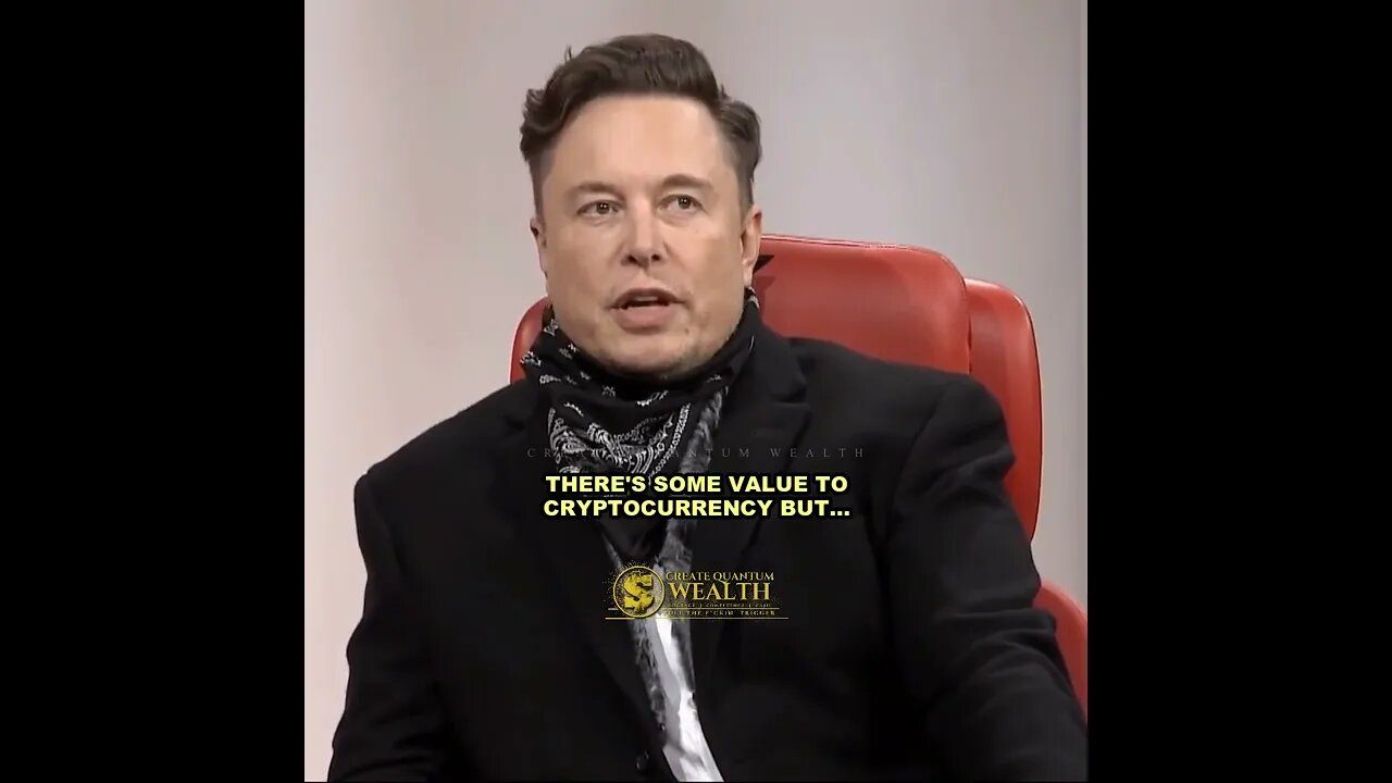 "I AM NOT A CRYPTO EXPERT" - ELON MUSK