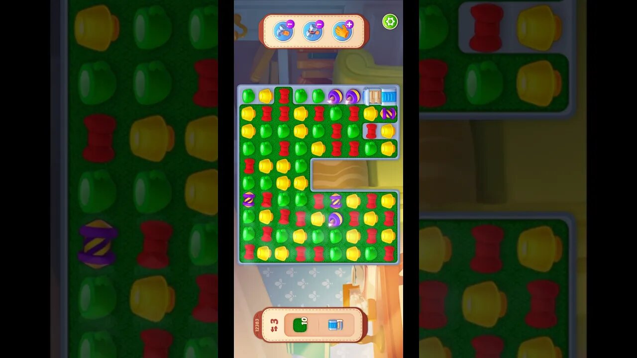 Shorts Playrix Homescapes Gameplay Walkthrough Level 12383-070