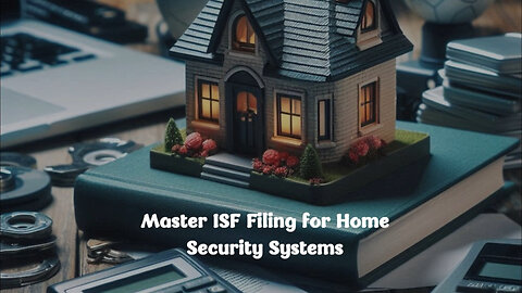 Demystifying ISF Filing: A Must-Know for Importing Home Security Camera Systems