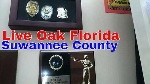 Live Oak Florida police welcome us in the Back Room