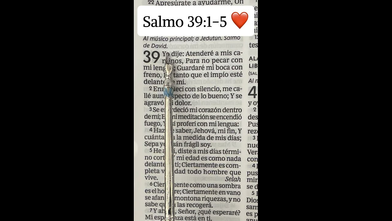 Lee la Biblia conmigo 1 minuto 📖