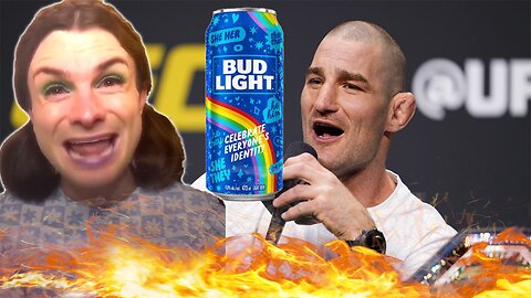 Bud Light will PANIC after UFC's Sean Strickland delivers EPIC BEATDOWN to WOKE Pro LGBT reporter!