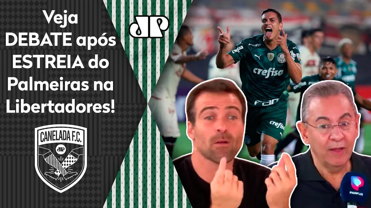 "Cara, o Palmeiras NÃO PODE fazer jogo duro com o Universitario!" Veja DEBATE!