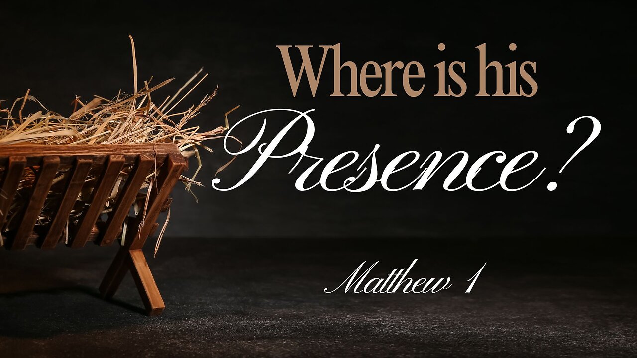 Where is his Presence? - Pastor Jeremy Stout