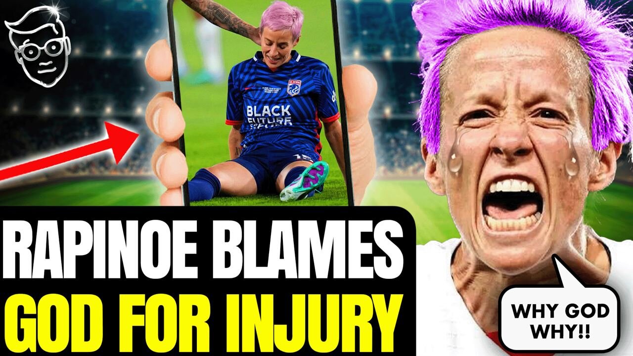 Megan Rapinoe Falls FLAT on Her FACE in Humiliating Career-Ending Injury, Blames 'GOD' | You OK Hun?