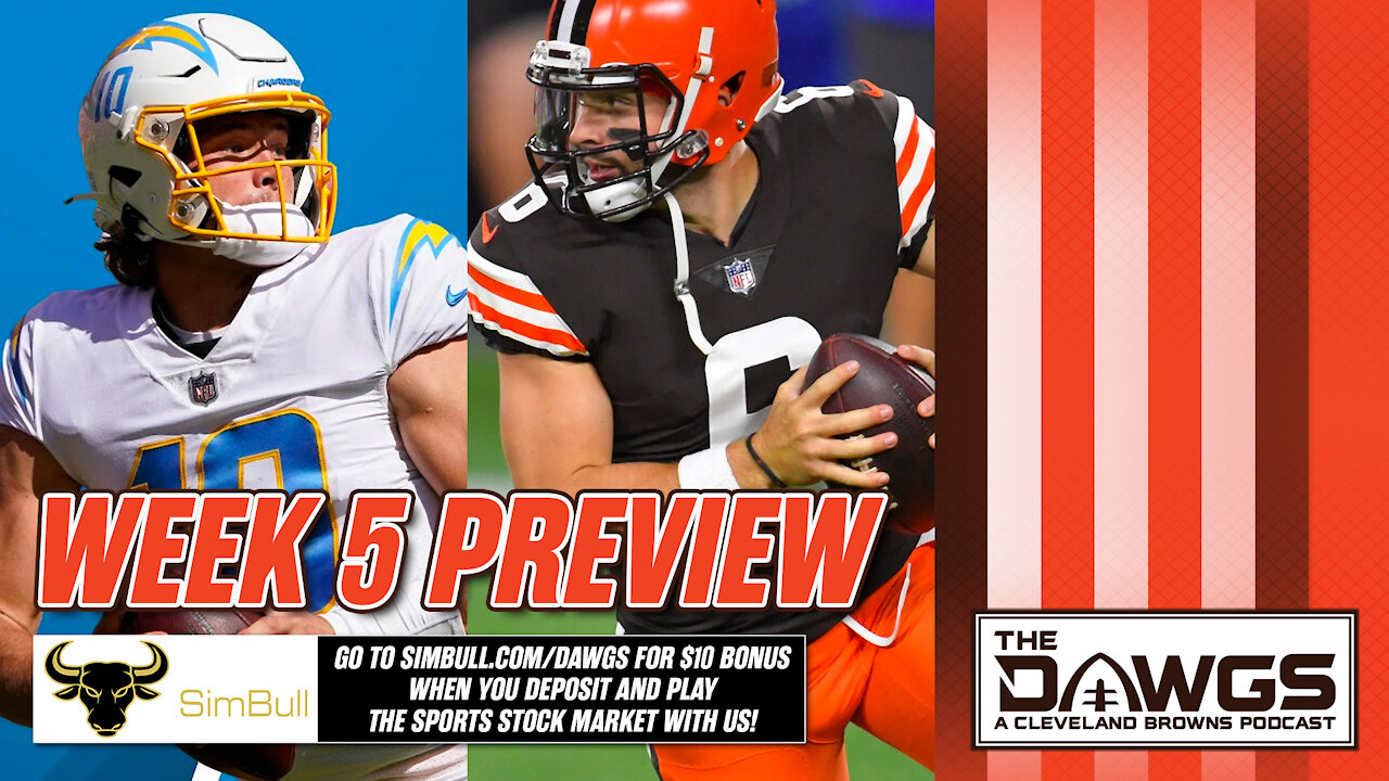 Week 5 Preview: Browns at Chargers + Pick 'Em