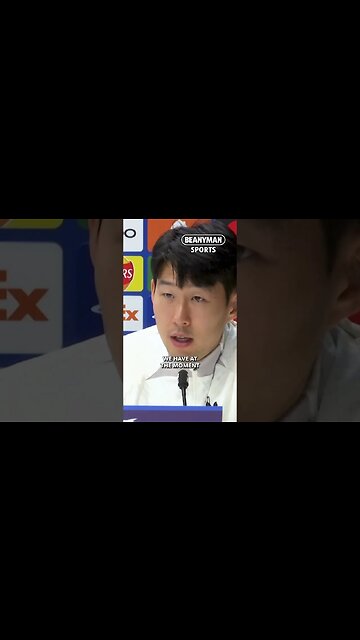 'The future is not important. The most important is for tomorrow! | Son Heung-Min 손흥민