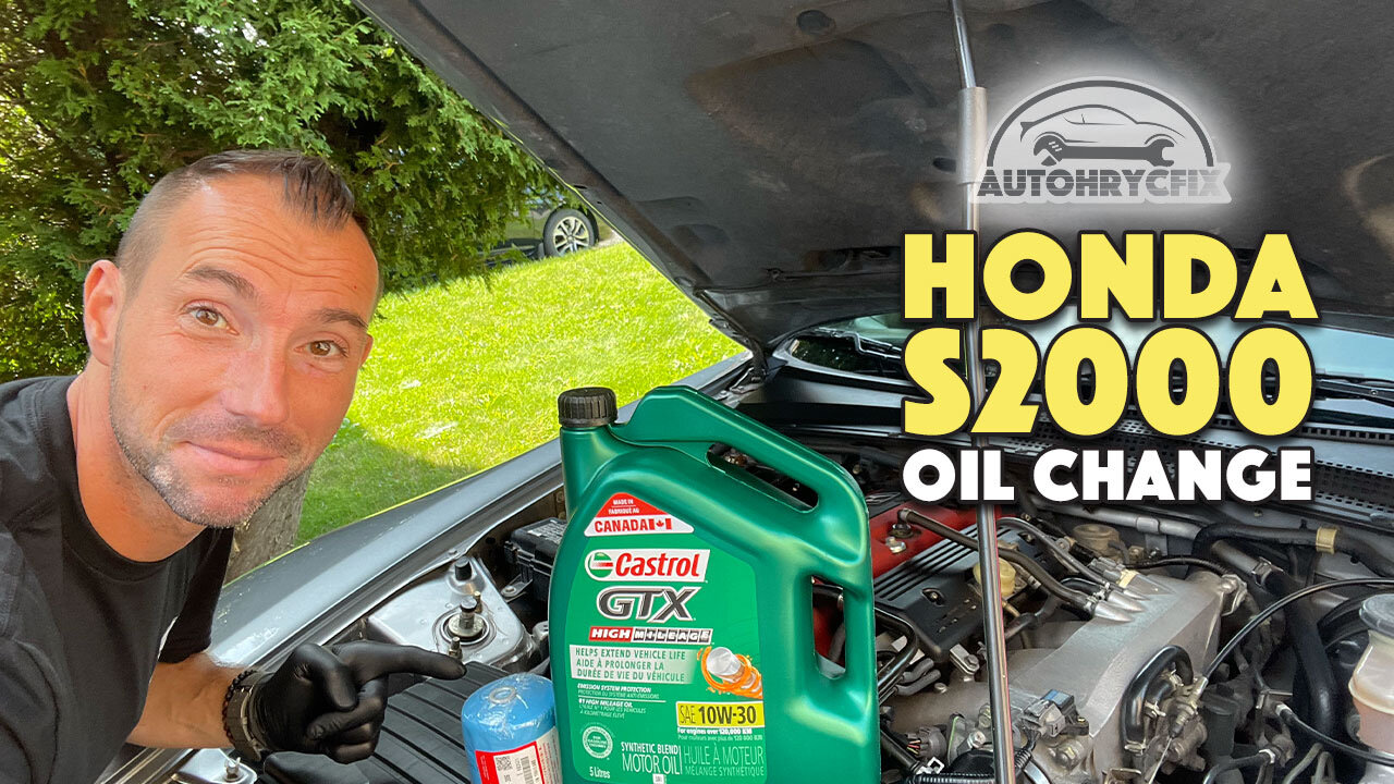 How to change The oil In The Honda S2000