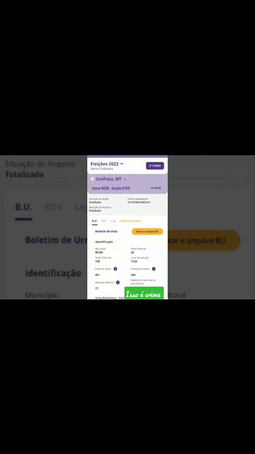 roubo nas urnas ? #brasil #love