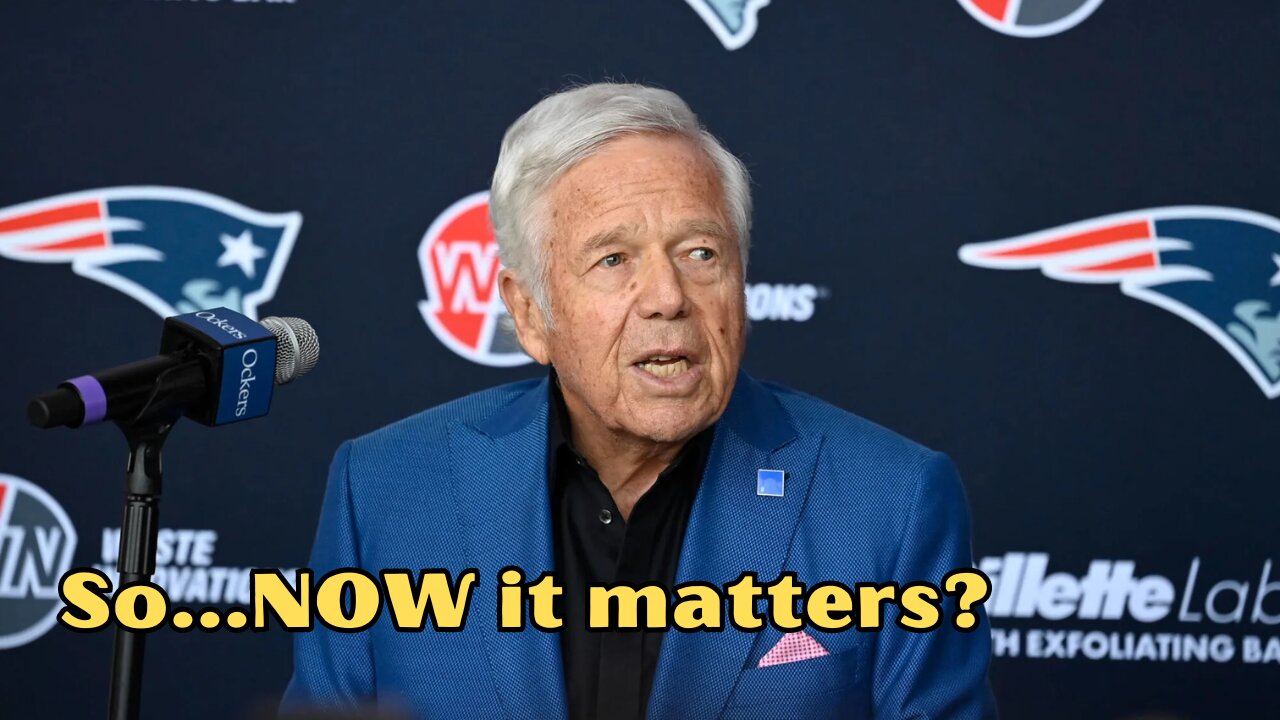 Robert Kraft hypocritical stand