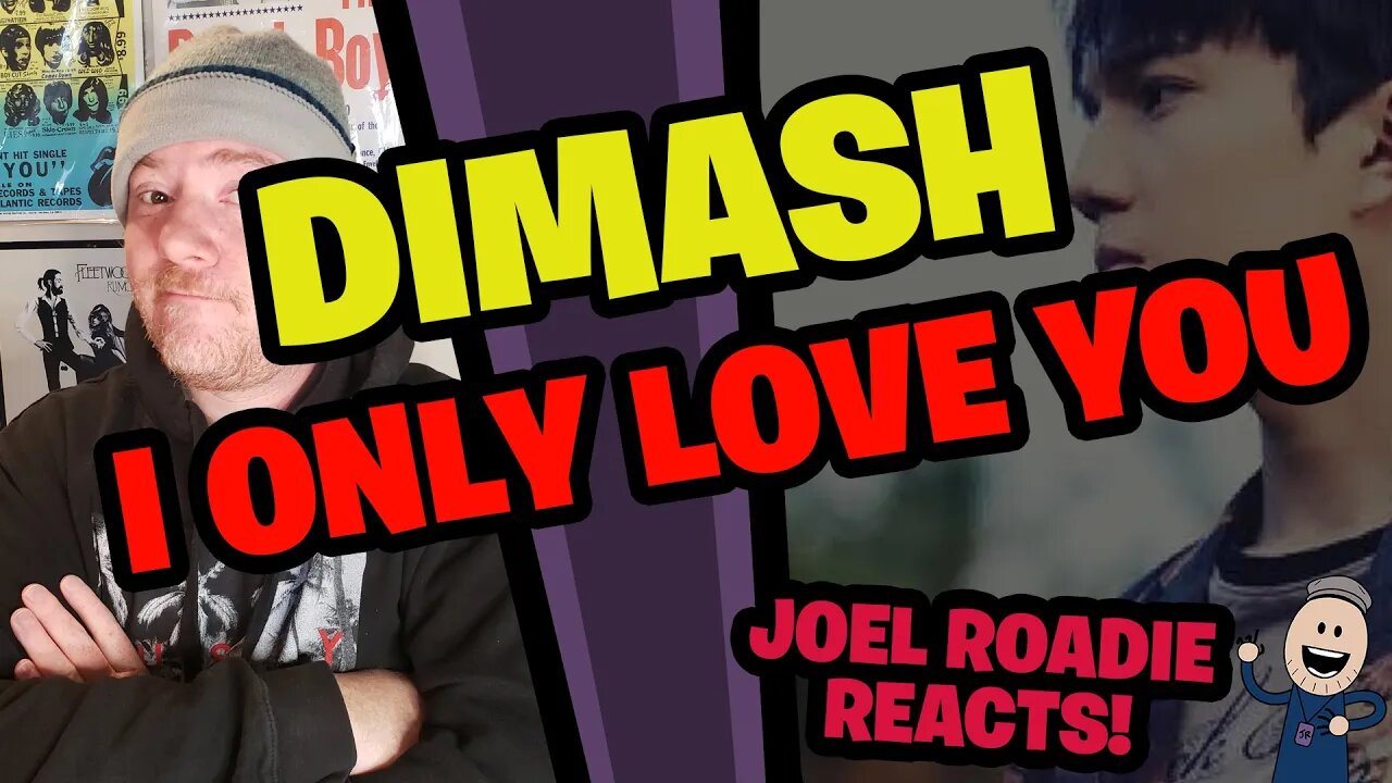 Dimash: I Only Love You Я люблю тільки тебе - Roadie Reacts