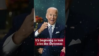 Joe Biden - It's Beginning to Look a Lot Like Christmas #shorts