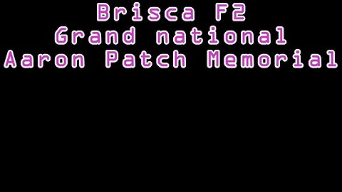 02-03-24 Brisca F2 Aaron Patch Memorial Final