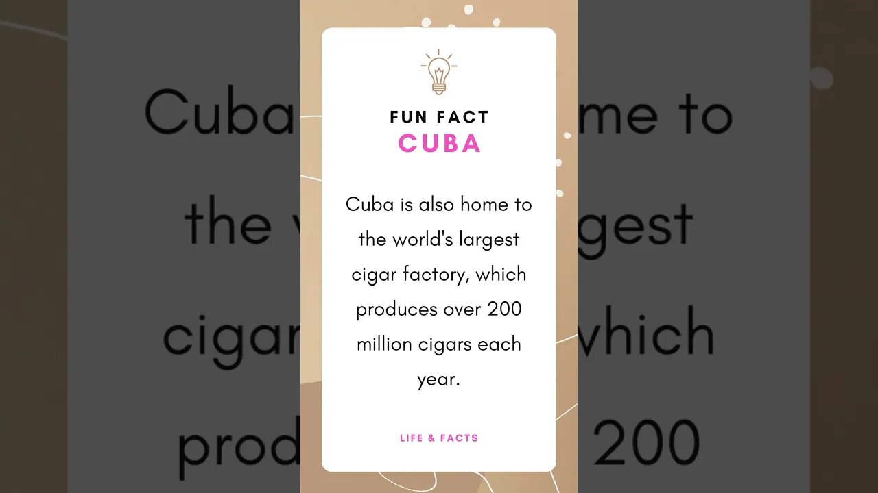 Fun Facts Cuba