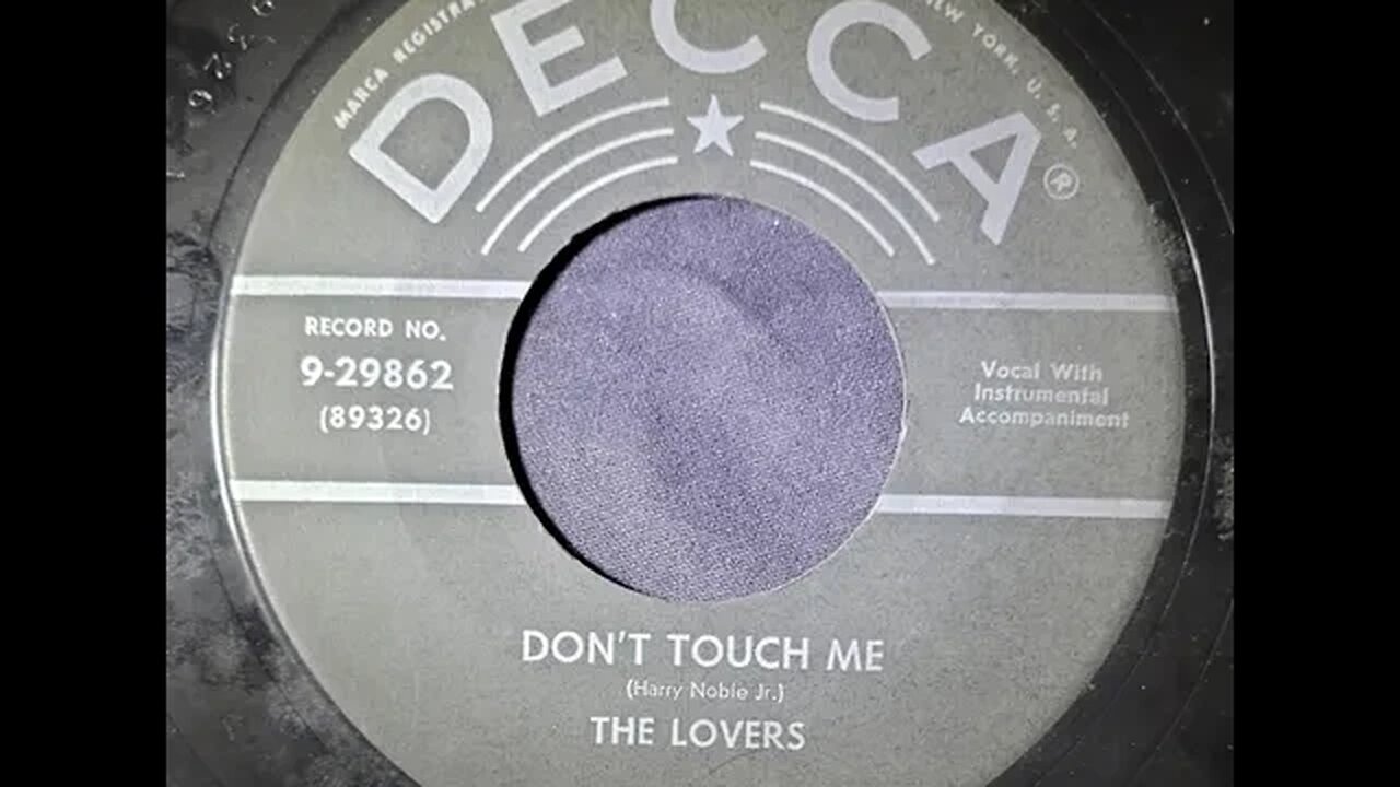 The Lovers - Don't Touch Me