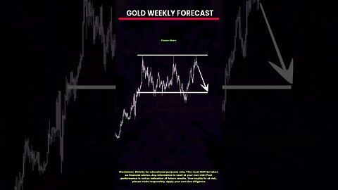 Gold or XAUUSD Weekly Forecast