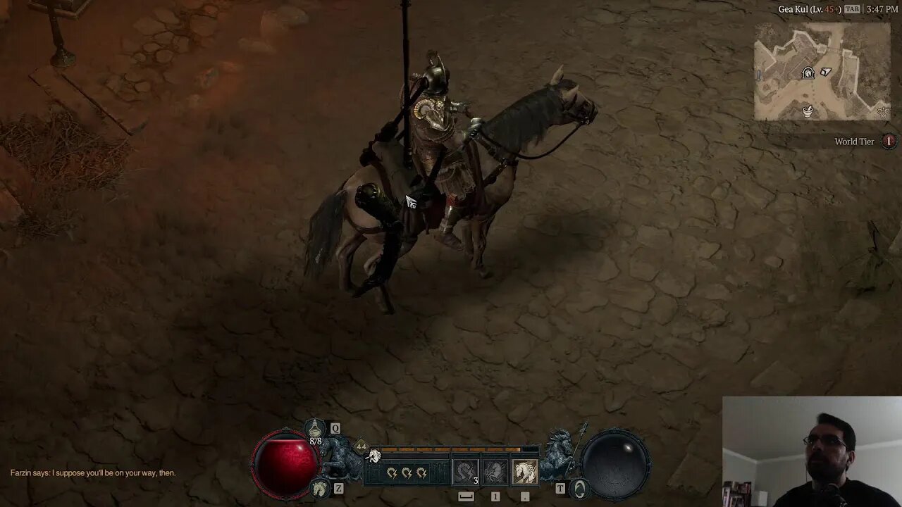 Warm up on fortnite, then get barbarian to 50 on Diablo 4!