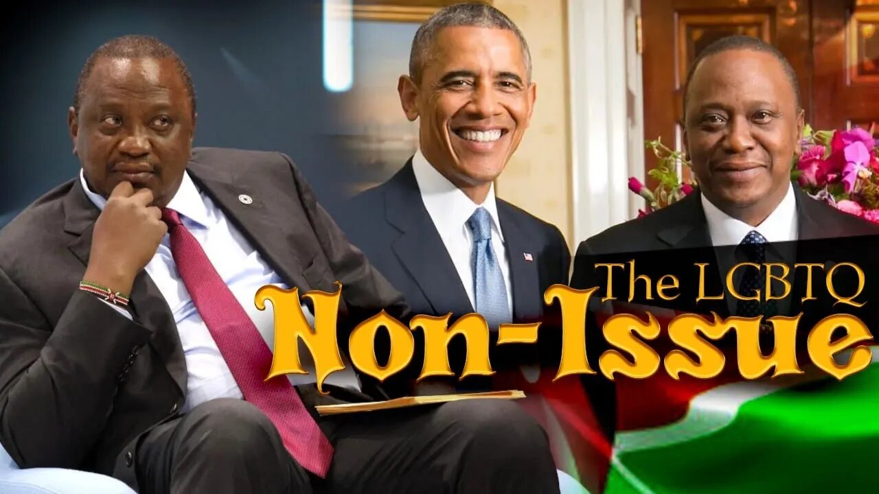 During Press Conference Former Kenyan President Kenyatta Told Obama LGBTQ Is A "Non-Issue"