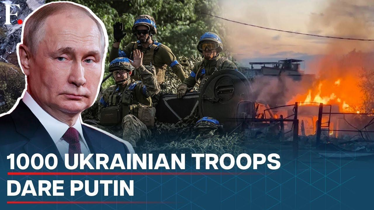 Putin Launches Counter-Terror Operations As Ukraine's Troops Advance 30 KM Inside Russia's Kursk