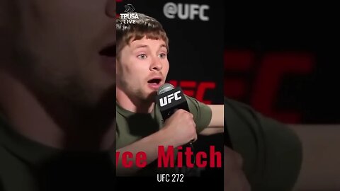 UFC’S BRYCE MITCHELL: I'M NOT FIGHTING IN UKRAINE-RUSSIA WAR!