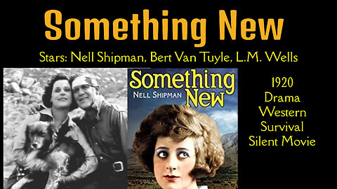 Something New (1920 Drama, Western Silent film)