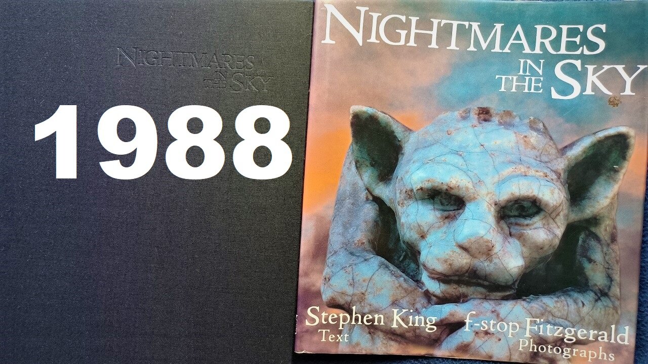 NIGHTMARES IN THE SKY, 1988, VIKING STUDIO BOOKS. Stephen King, Text. f-stop Fitzgerald, Photographs