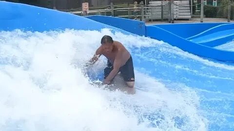 Flowrider Todd at Soak City, Kings Island (2022)