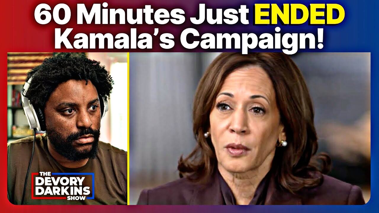 60 Minutes Just ENDED Kamala Harris' Campaign After BRUTAL Interview