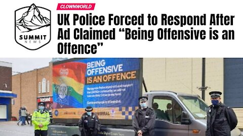 UK Police Force Admit Being Offensive Is Not a Crime