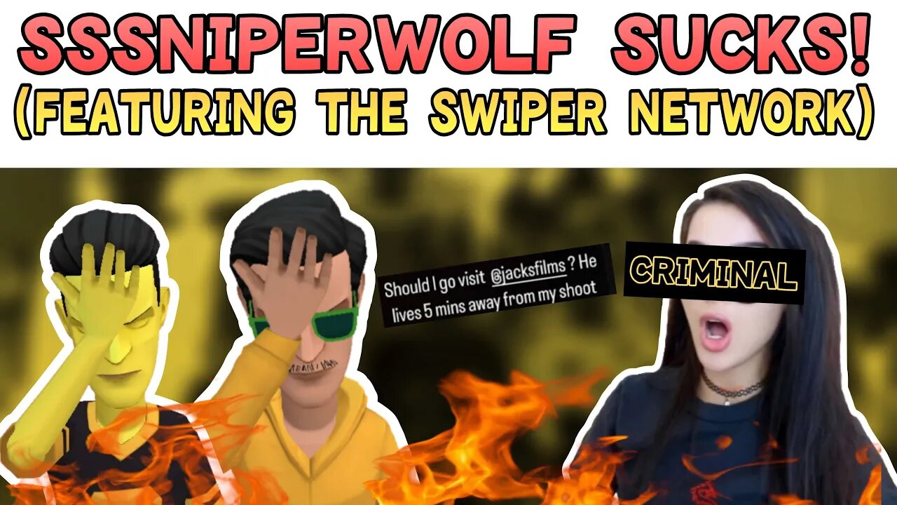 Rant on SssniperWolf (feat. The Swiper Network)