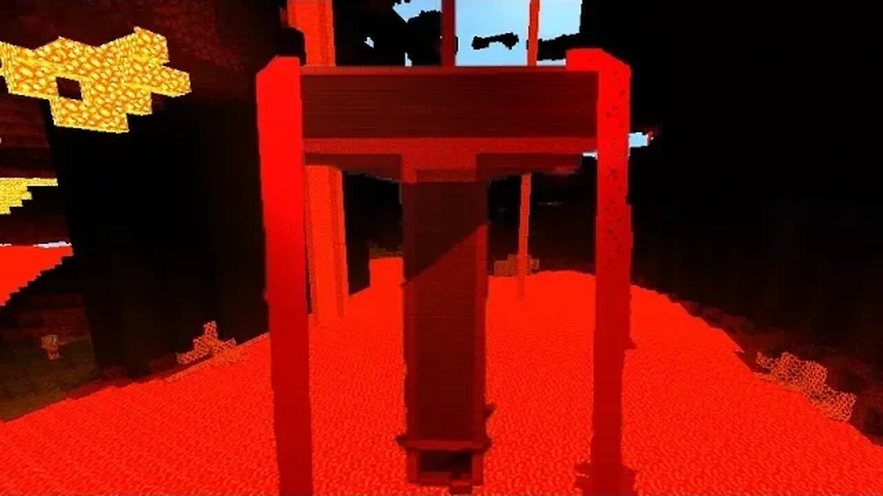 Mob Farm from the Nether - Minecraft Java Edition
