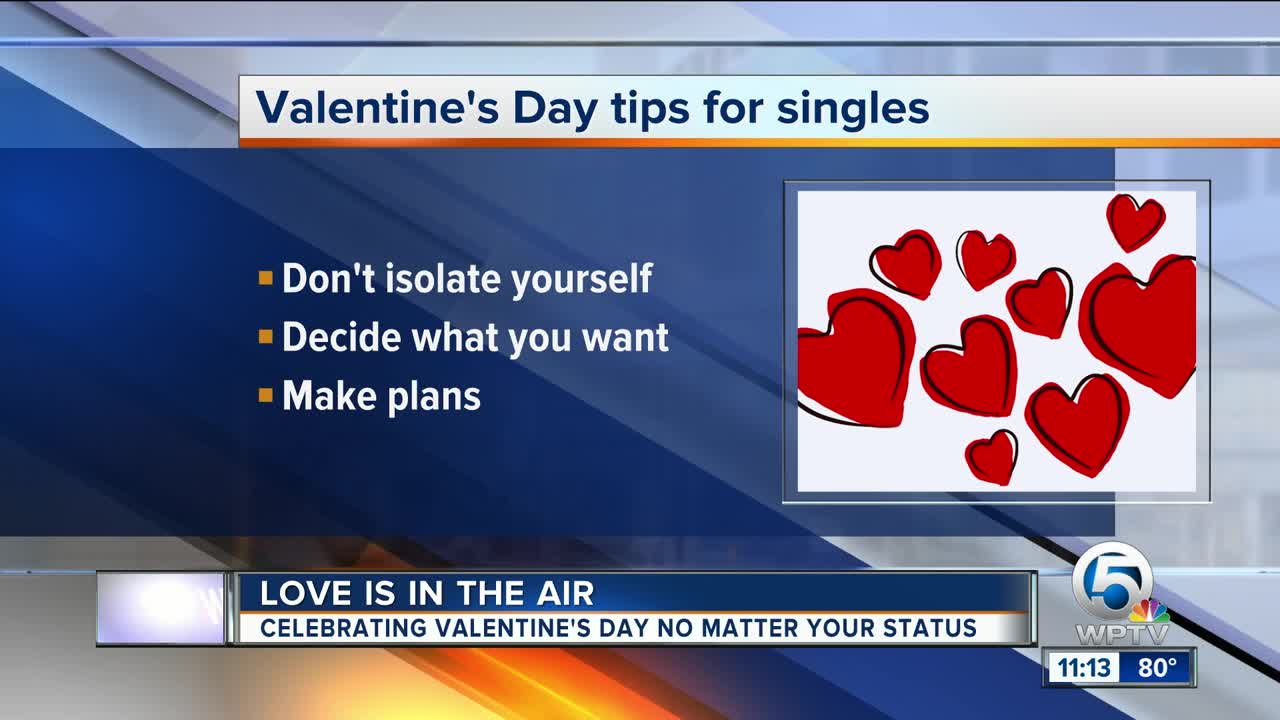 Valentine's Day tips for singles