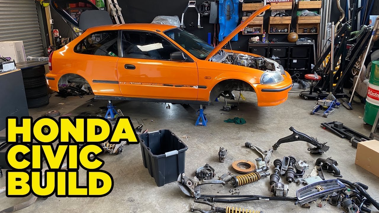 Our Honda Civic Build #DISRESPECTED CIVIC# (EP2)