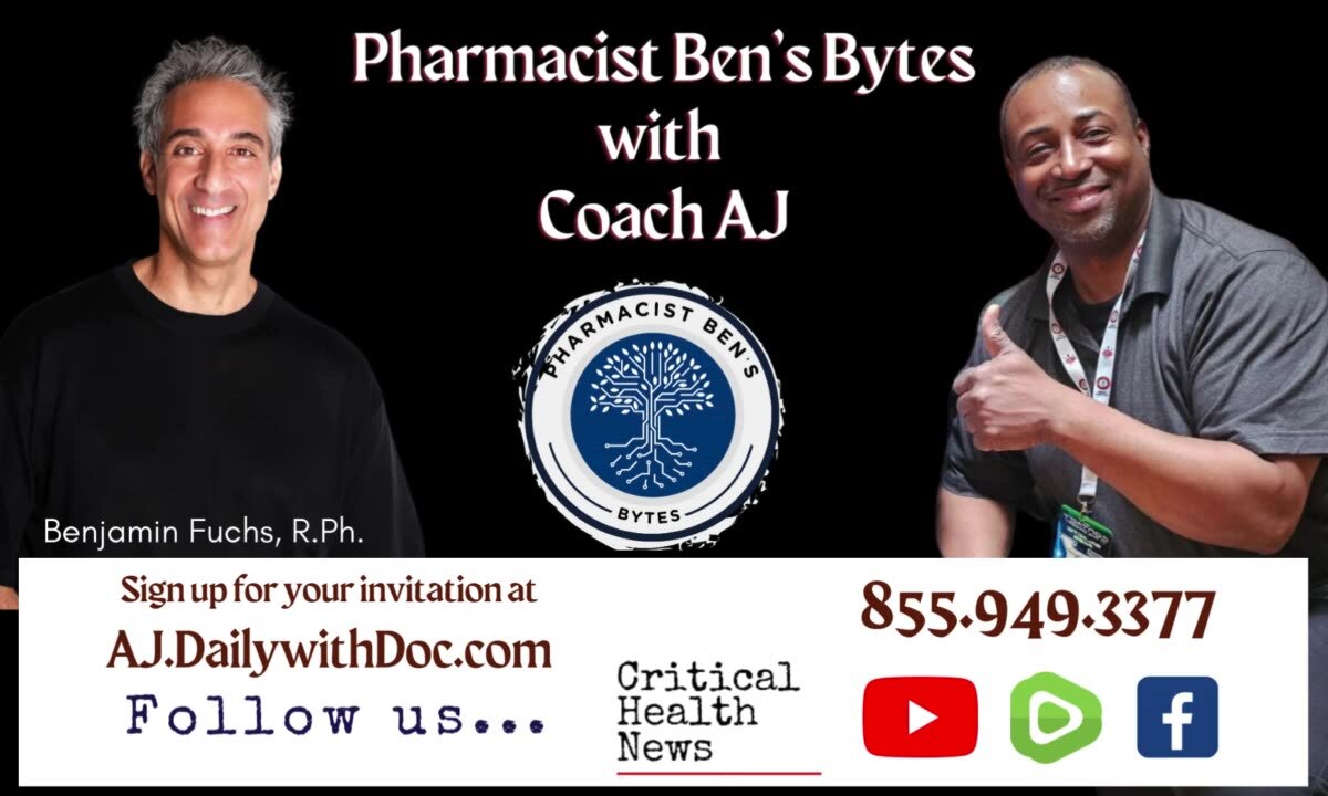 Pharmacist Ben Fuchs: Alternatives: Orthomolecular Insights, Chlorine Dioxide & More PBB 10/2/24