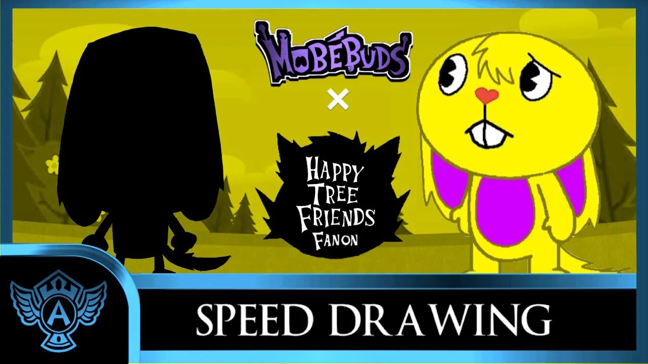 Speed Drawing: Happy Tree Friends Fanon - Randol | Mobebuds Style